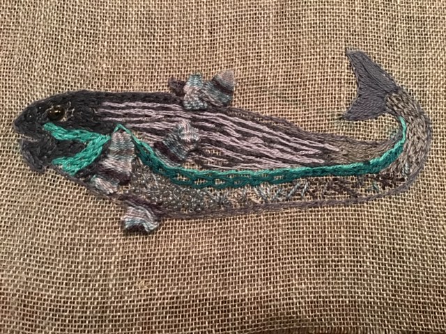 Codfish in Picot stitch