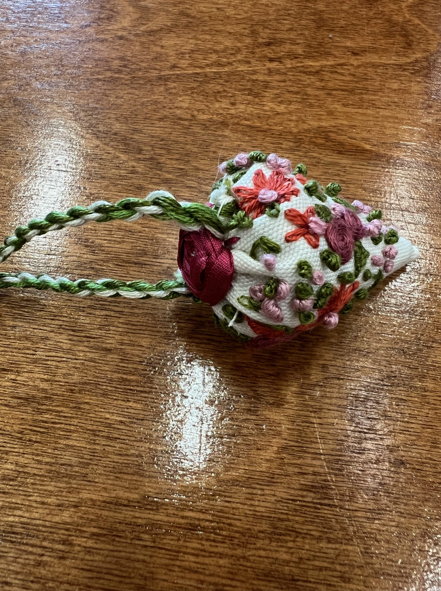 Floral Strawberry Emery